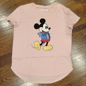GAP Kids Disney Mickey Mouse Tee Girls size L 10